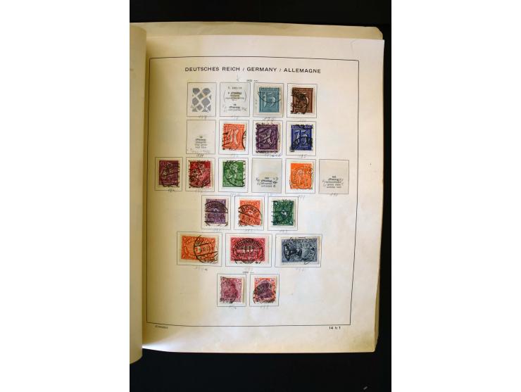 1872/1949, postfrischer, ungebrauchter und gestempelter Posten mit Sammlungen und Doubletten Dt. Reich und Alliierte Besetzun