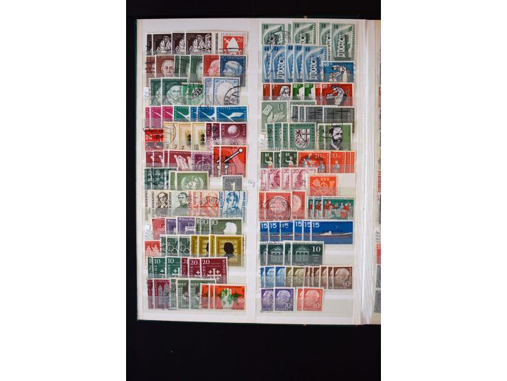 1872/1949, postfrischer, ungebrauchter und gestempelter Posten mit Sammlungen und Doubletten Dt. Reich und Alliierte Besetzun
