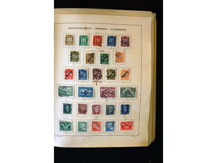 1872/1949, postfrischer, ungebrauchter und gestempelter Posten mit Sammlungen und Doubletten Dt. Reich und Alliierte Besetzun