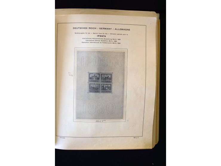 1872/1949, postfrischer, ungebrauchter und gestempelter Posten mit Sammlungen und Doubletten Dt. Reich und Alliierte Besetzun