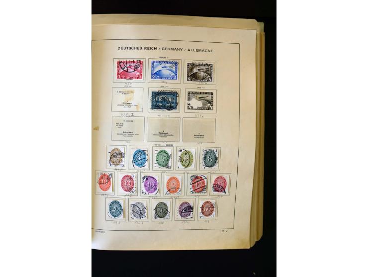 1872/1949, postfrischer, ungebrauchter und gestempelter Posten mit Sammlungen und Doubletten Dt. Reich und Alliierte Besetzun