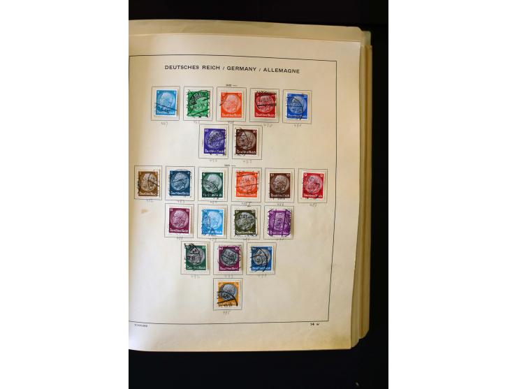 1872/1949, postfrischer, ungebrauchter und gestempelter Posten mit Sammlungen und Doubletten Dt. Reich und Alliierte Besetzun