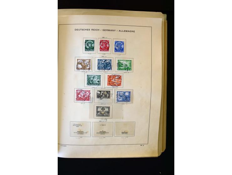 1872/1949, postfrischer, ungebrauchter und gestempelter Posten mit Sammlungen und Doubletten Dt. Reich und Alliierte Besetzun