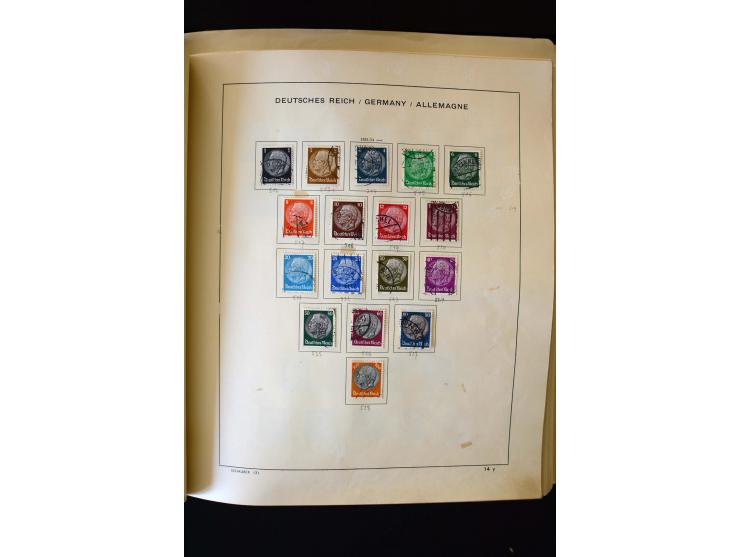 1872/1949, postfrischer, ungebrauchter und gestempelter Posten mit Sammlungen und Doubletten Dt. Reich und Alliierte Besetzun