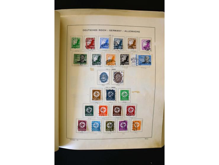 1872/1949, postfrischer, ungebrauchter und gestempelter Posten mit Sammlungen und Doubletten Dt. Reich und Alliierte Besetzun