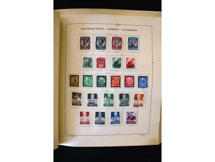 1872/1949, postfrischer, ungebrauchter und gestempelter Posten mit Sammlungen und Doubletten Dt. Reich und Alliierte Besetzun