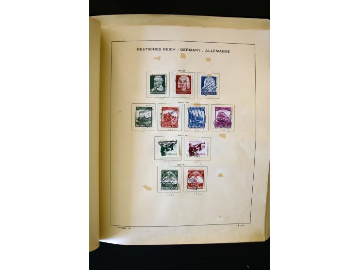 1872/1949, postfrischer, ungebrauchter und gestempelter Posten mit Sammlungen und Doubletten Dt. Reich und Alliierte Besetzun