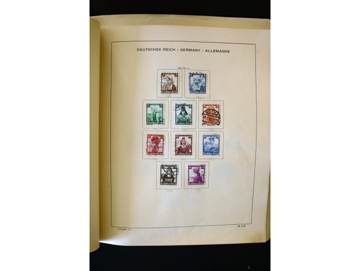 1872/1949, postfrischer, ungebrauchter und gestempelter Posten mit Sammlungen und Doubletten Dt. Reich und Alliierte Besetzun
