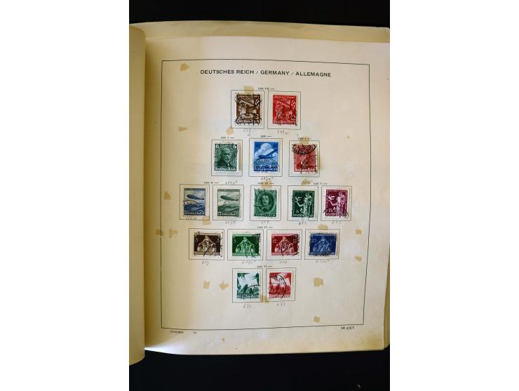 1872/1949, postfrischer, ungebrauchter und gestempelter Posten mit Sammlungen und Doubletten Dt. Reich und Alliierte Besetzun