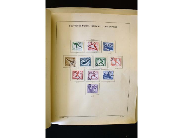 1872/1949, postfrischer, ungebrauchter und gestempelter Posten mit Sammlungen und Doubletten Dt. Reich und Alliierte Besetzun
