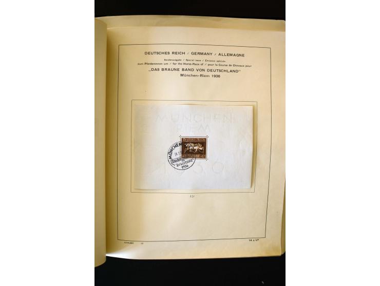 1872/1949, postfrischer, ungebrauchter und gestempelter Posten mit Sammlungen und Doubletten Dt. Reich und Alliierte Besetzun