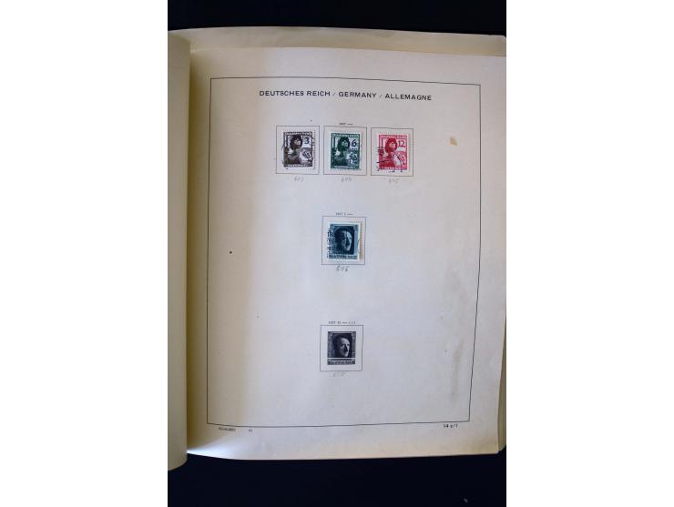 1872/1949, postfrischer, ungebrauchter und gestempelter Posten mit Sammlungen und Doubletten Dt. Reich und Alliierte Besetzun