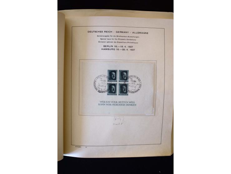 1872/1949, postfrischer, ungebrauchter und gestempelter Posten mit Sammlungen und Doubletten Dt. Reich und Alliierte Besetzun