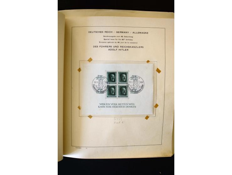 1872/1949, postfrischer, ungebrauchter und gestempelter Posten mit Sammlungen und Doubletten Dt. Reich und Alliierte Besetzun