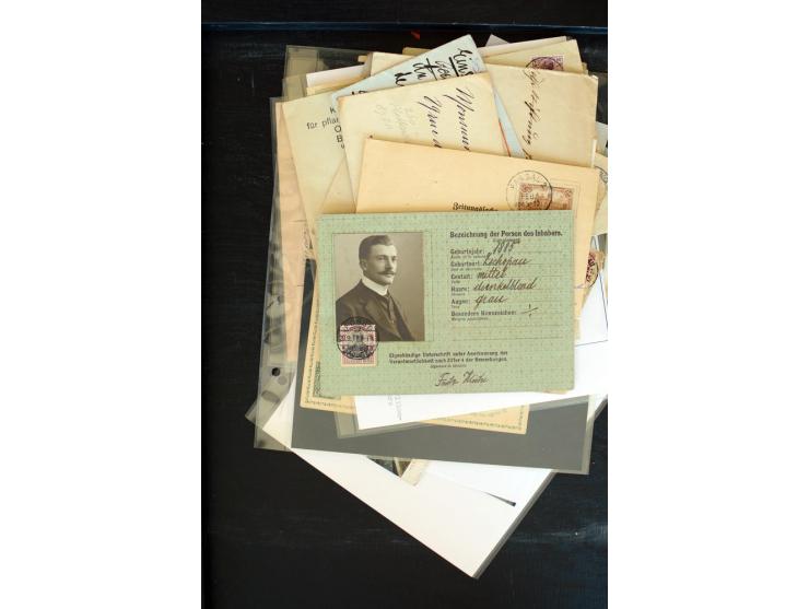1875/1948, interessanter Posten mit Schwerpunkt Deutsches Reich, dabei Auslandspost mit besseren Destinationen, R-Briefe, Por