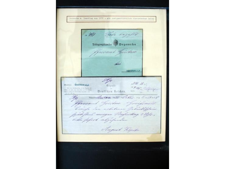 1875/1948, interessanter Posten mit Schwerpunkt Deutsches Reich, dabei Auslandspost mit besseren Destinationen, R-Briefe, Por