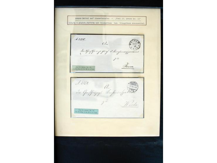 1875/1948, interessanter Posten mit Schwerpunkt Deutsches Reich, dabei Auslandspost mit besseren Destinationen, R-Briefe, Por