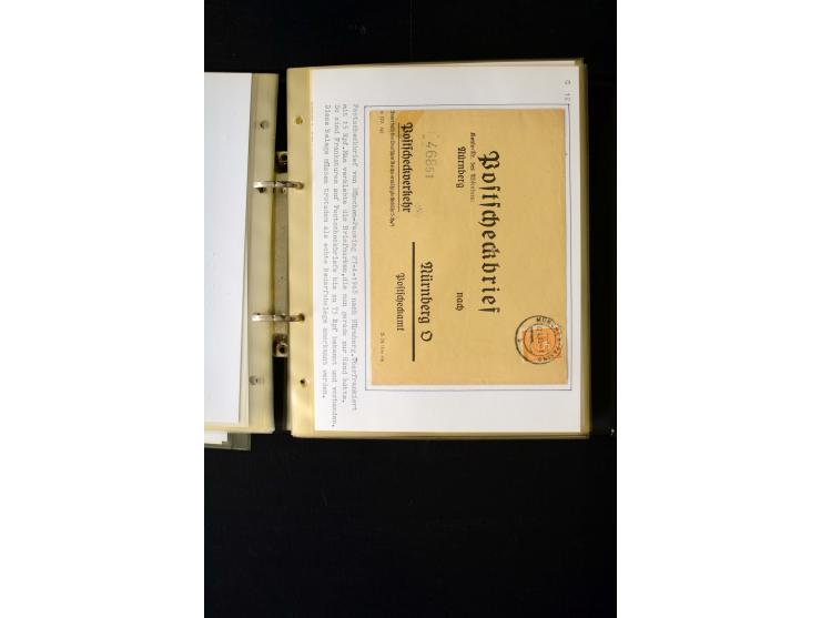 1946/1948, interessante Sammlung mit fast 250 Briefen, Karten und Ganzsachen, dabei einige Februar-Verwendungen mit besseren,
