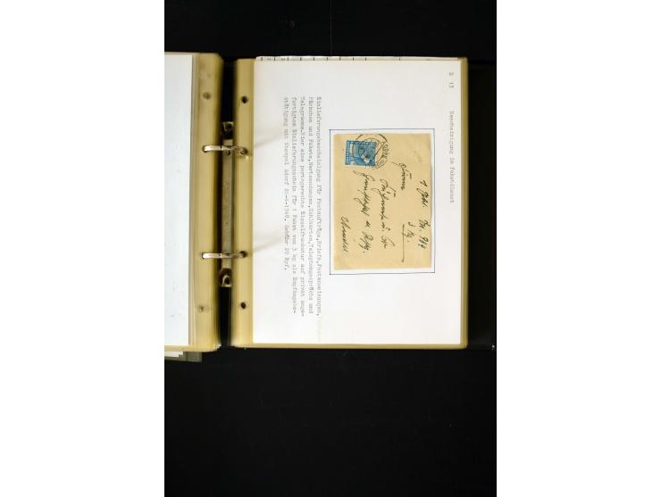 1946/1948, interessante Sammlung mit fast 250 Briefen, Karten und Ganzsachen, dabei einige Februar-Verwendungen mit besseren,