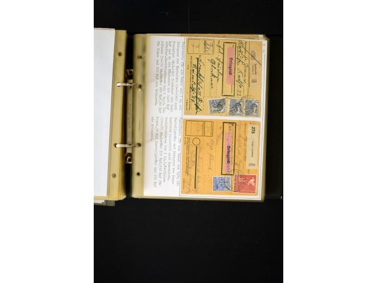 1946/1948, interessante Sammlung mit fast 250 Briefen, Karten und Ganzsachen, dabei einige Februar-Verwendungen mit besseren,