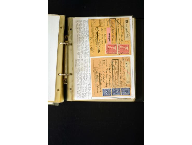 1946/1948, interessante Sammlung mit fast 250 Briefen, Karten und Ganzsachen, dabei einige Februar-Verwendungen mit besseren,