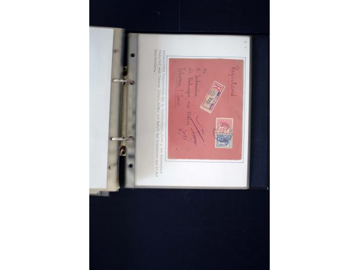 1946/1948, interessante Sammlung mit fast 250 Briefen, Karten und Ganzsachen, dabei einige Februar-Verwendungen mit besseren,