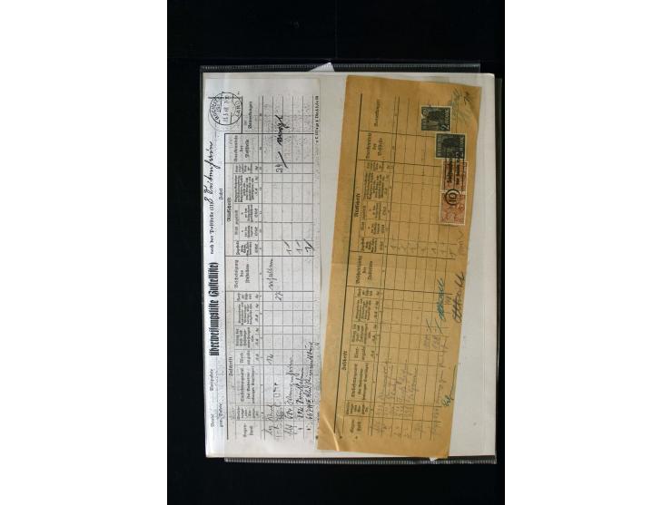 1946/1948, interessante Sammlung mit fast 250 Briefen, Karten und Ganzsachen, dabei einige Februar-Verwendungen mit besseren,