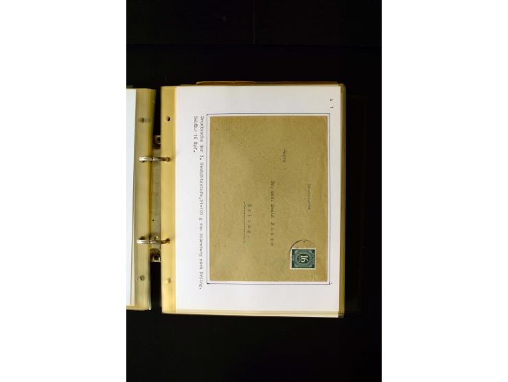 1946/1948, interessante Sammlung mit fast 250 Briefen, Karten und Ganzsachen, dabei einige Februar-Verwendungen mit besseren,