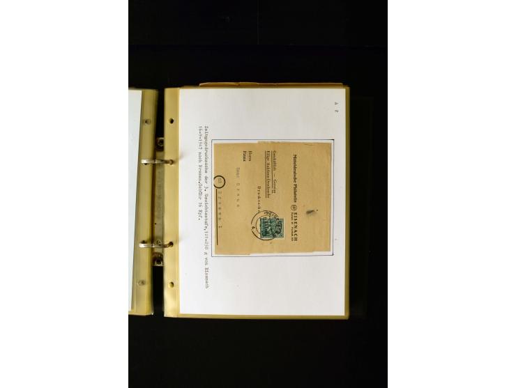 1946/1948, interessante Sammlung mit fast 250 Briefen, Karten und Ganzsachen, dabei einige Februar-Verwendungen mit besseren,