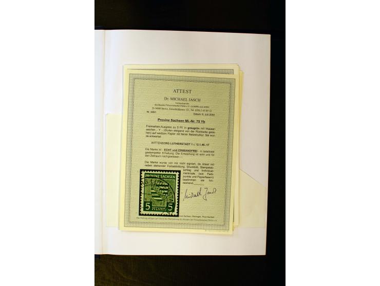 1945/49, gestempelte Sammlung mit u.a. Mi.-Nr. 3-7, 8y, 10y, 14y, 20b, 24c, 26b, 28b, 35xb, 36xc, 36ydd, 36yf, 36zb, 36zf, 37