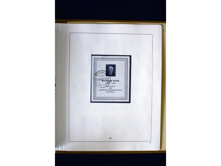 1949/66, gestempelte, teils spezialisierte Sammlung mit u.a. Mi.-Nr. 252II, 333raYI, 334zaXI (2), 339xbXI, 341raXI (2), 341rb