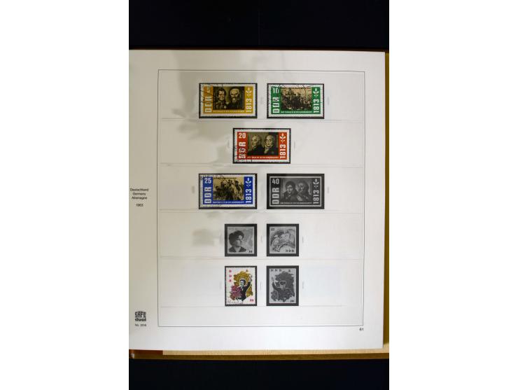 1949/66, gestempelte, teils spezialisierte Sammlung mit u.a. Mi.-Nr. 252II, 333raYI, 334zaXI (2), 339xbXI, 341raXI (2), 341rb