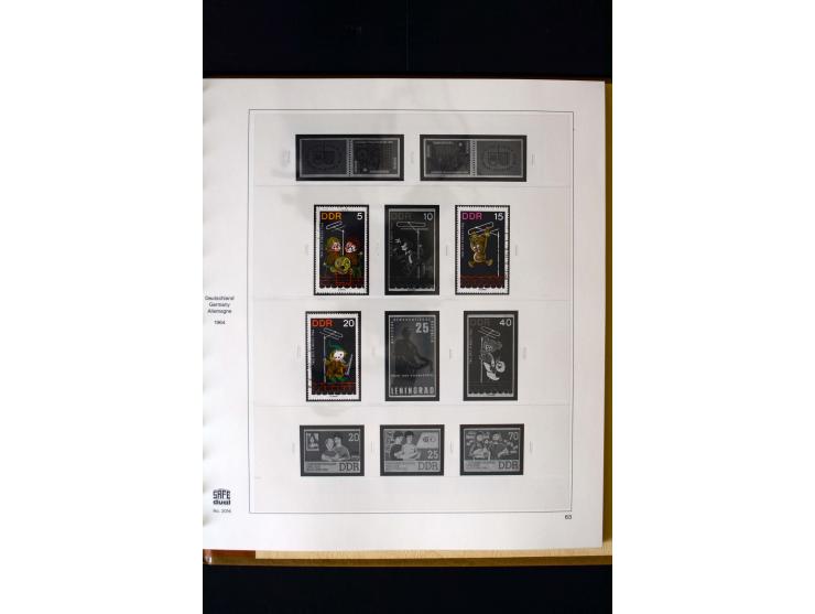 1949/66, gestempelte, teils spezialisierte Sammlung mit u.a. Mi.-Nr. 252II, 333raYI, 334zaXI (2), 339xbXI, 341raXI (2), 341rb