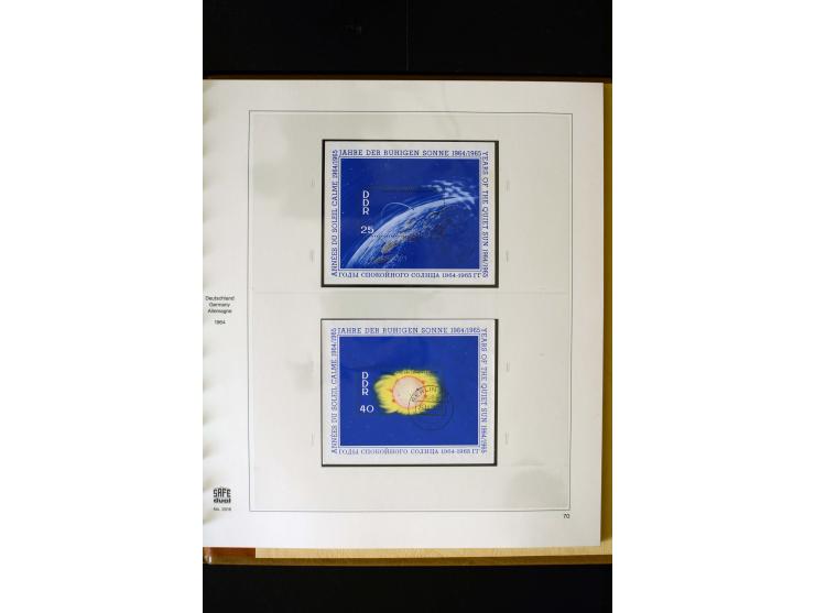 1949/66, gestempelte, teils spezialisierte Sammlung mit u.a. Mi.-Nr. 252II, 333raYI, 334zaXI (2), 339xbXI, 341raXI (2), 341rb