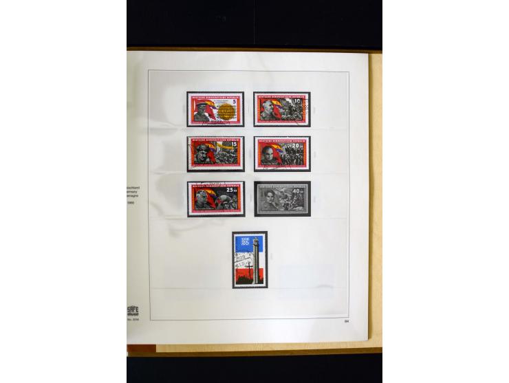 1949/66, gestempelte, teils spezialisierte Sammlung mit u.a. Mi.-Nr. 252II, 333raYI, 334zaXI (2), 339xbXI, 341raXI (2), 341rb