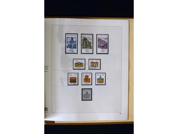 1949/66, gestempelte, teils spezialisierte Sammlung mit u.a. Mi.-Nr. 252II, 333raYI, 334zaXI (2), 339xbXI, 341raXI (2), 341rb