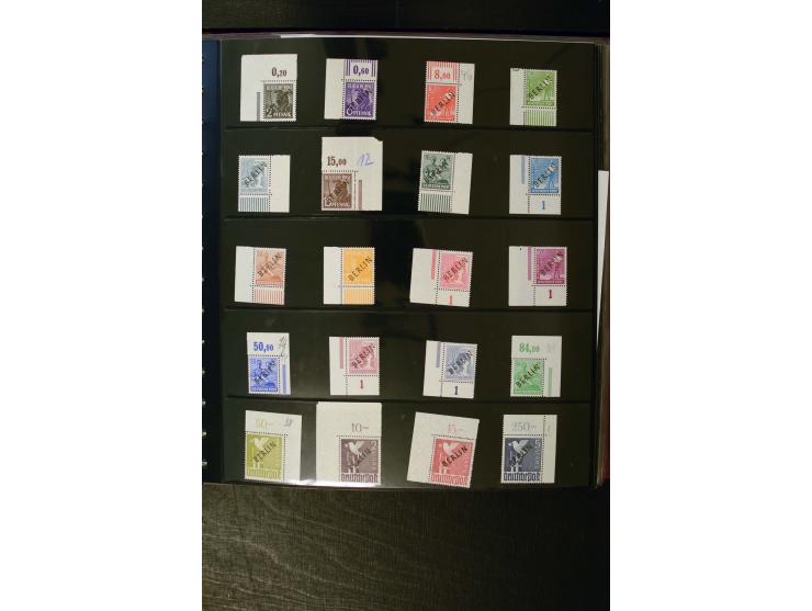 1948/52, hochwertiger postfrischer und gestempelter Bestand, dabei Mi.-Nr. 1-20(10), 21-34(5), 35-41(2), 42-60(5), 61-63(2), 