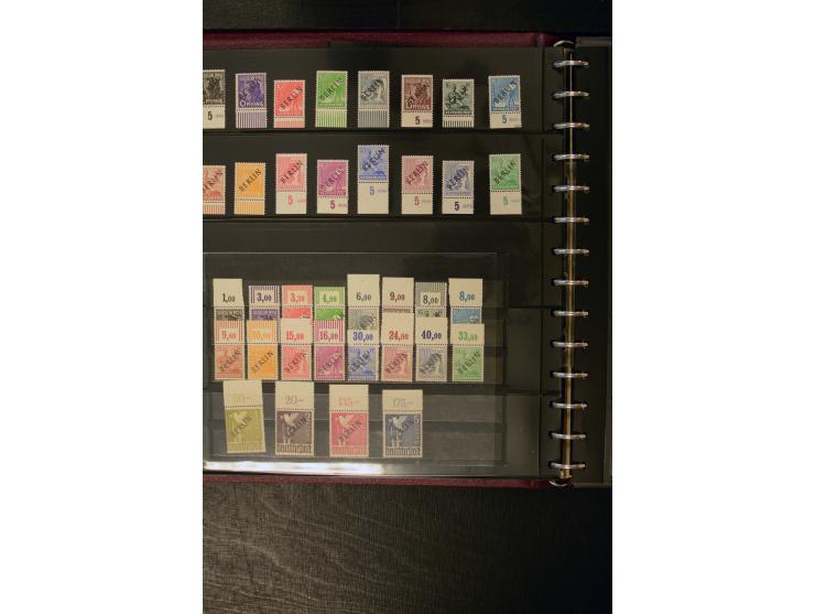 1948/52, hochwertiger postfrischer und gestempelter Bestand, dabei Mi.-Nr. 1-20(10), 21-34(5), 35-41(2), 42-60(5), 61-63(2), 