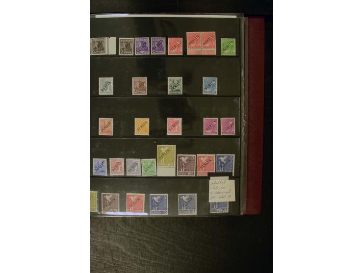 1948/52, hochwertiger postfrischer und gestempelter Bestand, dabei Mi.-Nr. 1-20(10), 21-34(5), 35-41(2), 42-60(5), 61-63(2), 