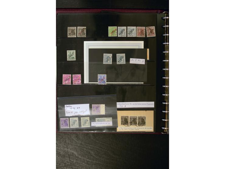 1948/52, hochwertiger postfrischer und gestempelter Bestand, dabei Mi.-Nr. 1-20(10), 21-34(5), 35-41(2), 42-60(5), 61-63(2), 