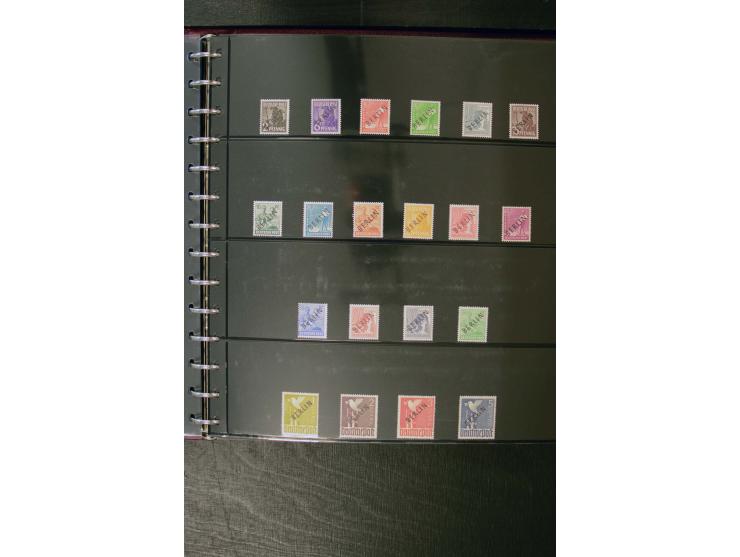 1948/52, hochwertiger postfrischer und gestempelter Bestand, dabei Mi.-Nr. 1-20(10), 21-34(5), 35-41(2), 42-60(5), 61-63(2), 