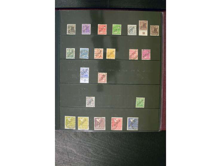 1948/52, hochwertiger postfrischer und gestempelter Bestand, dabei Mi.-Nr. 1-20(10), 21-34(5), 35-41(2), 42-60(5), 61-63(2), 