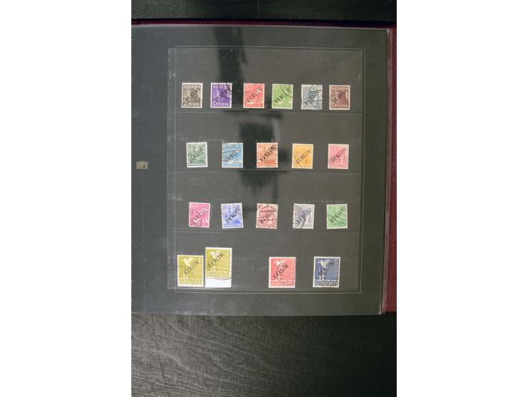 1948/52, hochwertiger postfrischer und gestempelter Bestand, dabei Mi.-Nr. 1-20(10), 21-34(5), 35-41(2), 42-60(5), 61-63(2), 