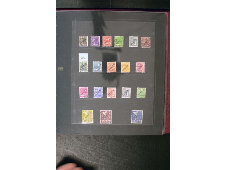 1948/52, hochwertiger postfrischer und gestempelter Bestand, dabei Mi.-Nr. 1-20(10), 21-34(5), 35-41(2), 42-60(5), 61-63(2), 