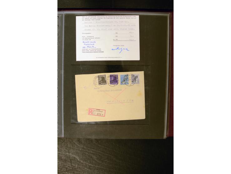 1948/52, hochwertiger postfrischer und gestempelter Bestand, dabei Mi.-Nr. 1-20(10), 21-34(5), 35-41(2), 42-60(5), 61-63(2), 