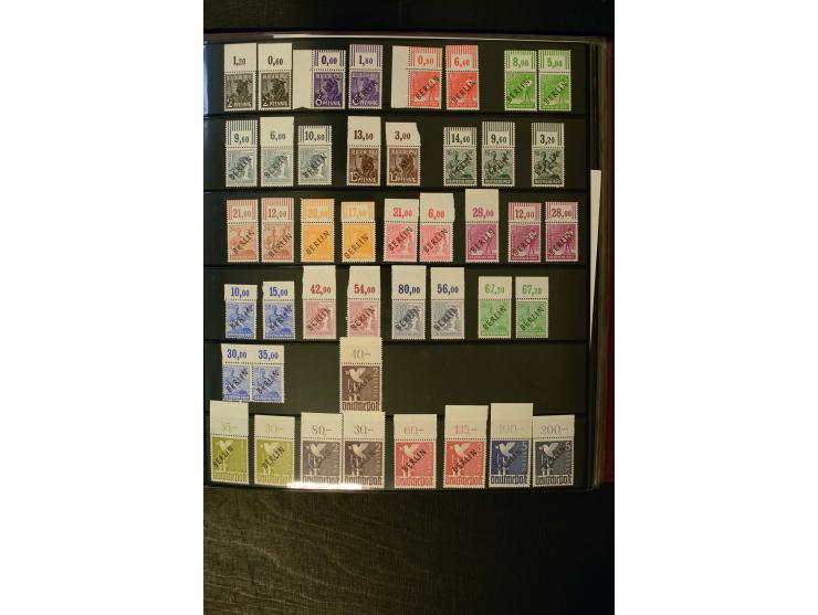 1948/52, hochwertiger postfrischer und gestempelter Bestand, dabei Mi.-Nr. 1-20(10), 21-34(5), 35-41(2), 42-60(5), 61-63(2), 