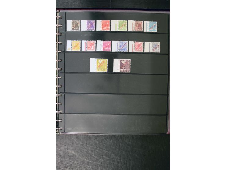 1948/52, hochwertiger postfrischer und gestempelter Bestand, dabei Mi.-Nr. 1-20(10), 21-34(5), 35-41(2), 42-60(5), 61-63(2), 