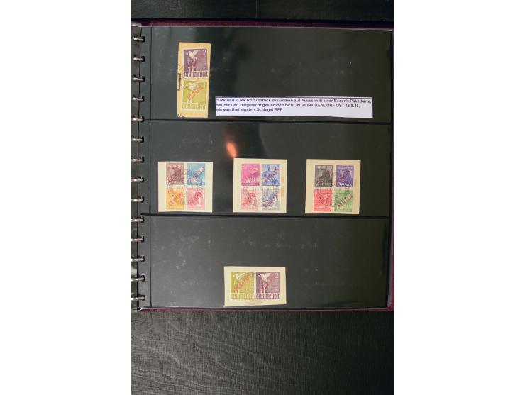 1948/52, hochwertiger postfrischer und gestempelter Bestand, dabei Mi.-Nr. 1-20(10), 21-34(5), 35-41(2), 42-60(5), 61-63(2), 