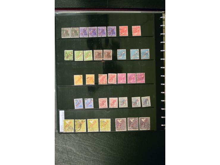 1948/52, hochwertiger postfrischer und gestempelter Bestand, dabei Mi.-Nr. 1-20(10), 21-34(5), 35-41(2), 42-60(5), 61-63(2), 