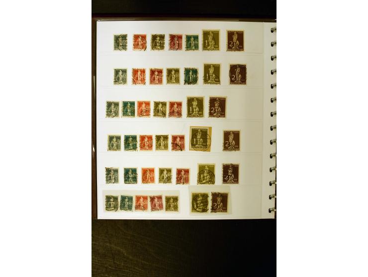 1948/52, hochwertiger postfrischer und gestempelter Bestand, dabei Mi.-Nr. 1-20(10), 21-34(5), 35-41(2), 42-60(5), 61-63(2), 